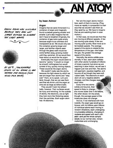 Image of &#39;An Atom&#39; by Isaac Asimov