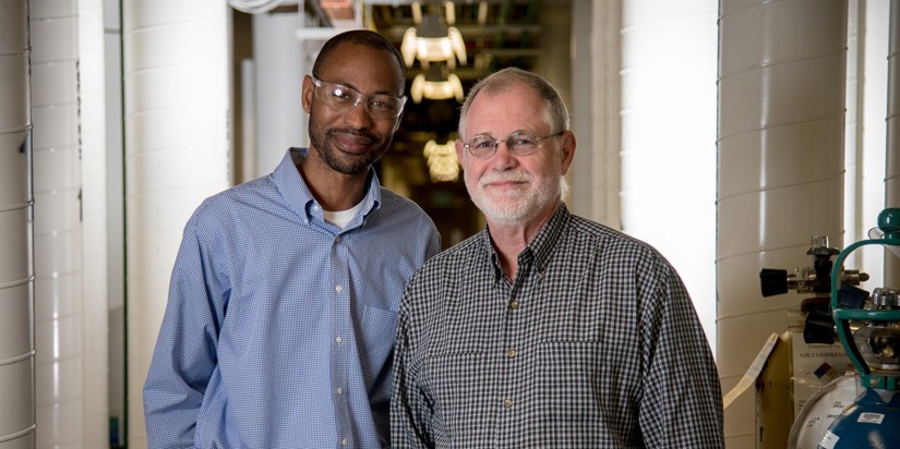 Photo of Robert Vocke and Savelas Rabb