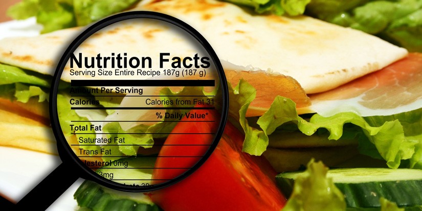 Nutrition labels