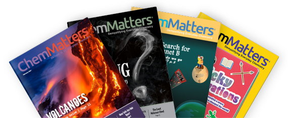 ChemMatters magazine covers