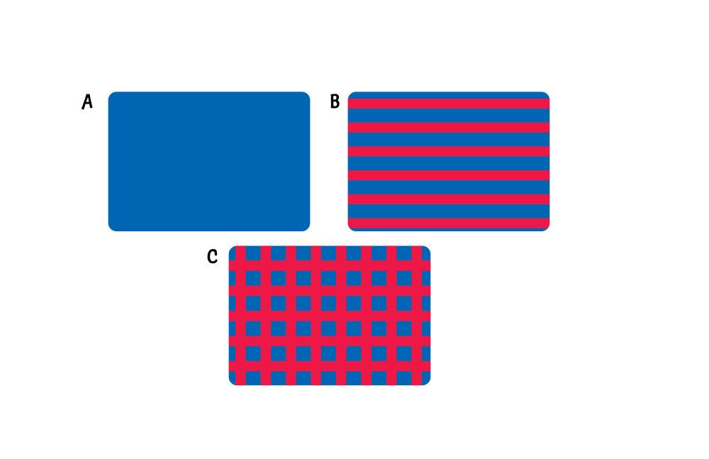 Diagrams representing a magnet’s force