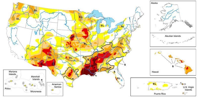 U.S Drought Monitor