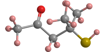 3D Image of 4-Mercapto-4-methyl-2-pentanone